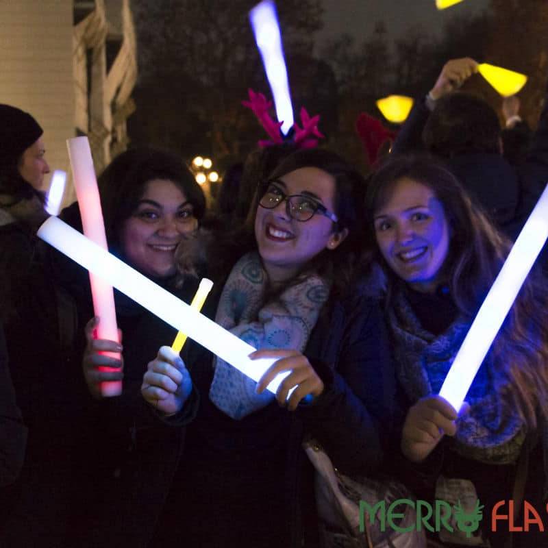 Flashmob - partecipanti a Merry Flasmas