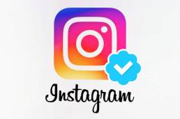 Profilo verificato Instagram: nell'immagine il logo instagram con l'iconica spunta blu
