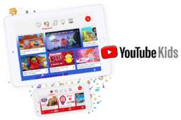 YouTube Kids, app di video per bambini con contenuti sicuri e verificati: nell'immagine la schermata della app che riassume i canali che si possono guardare dedicati ai più piccoli