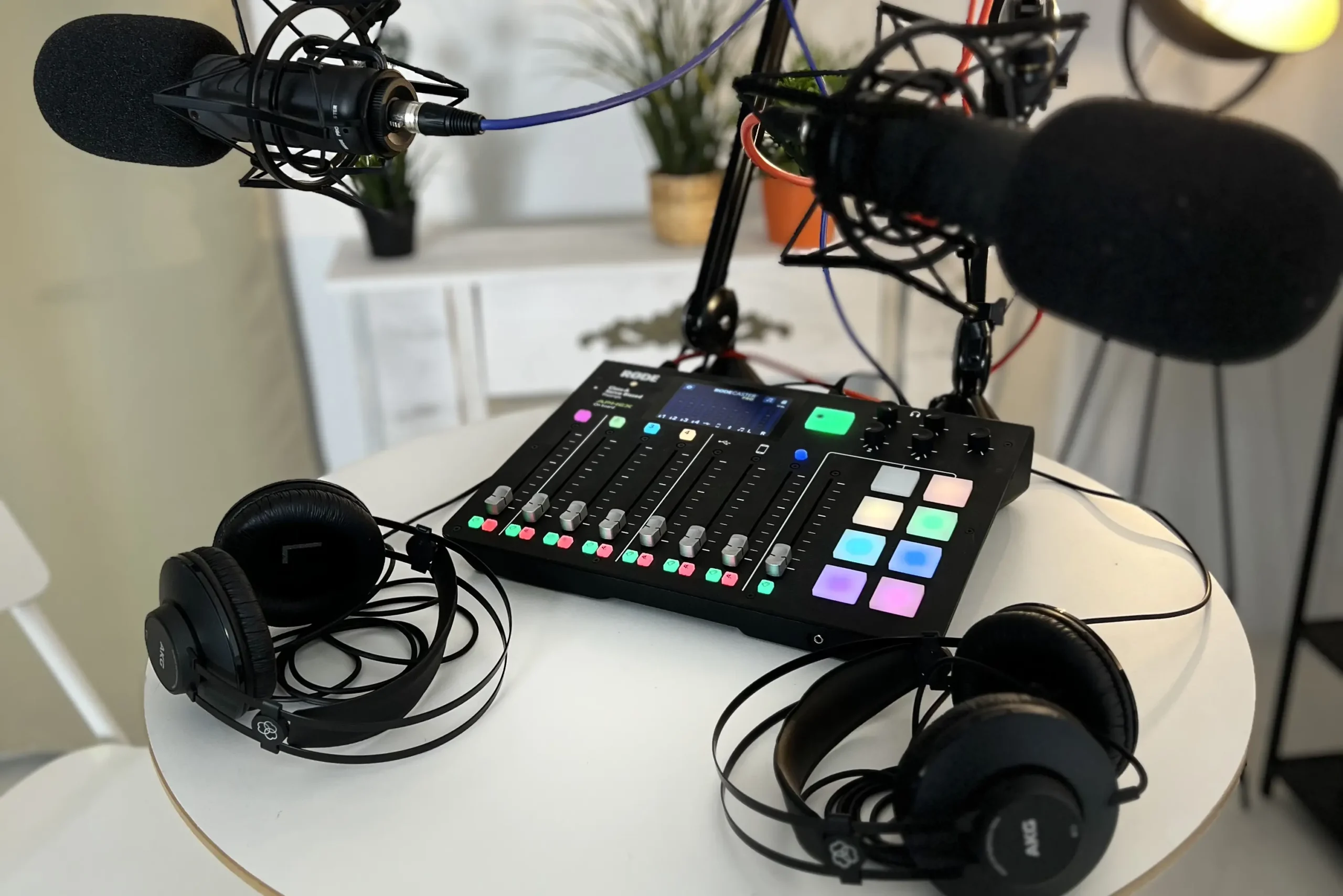 Concept per Brandend Podcast: strumenti di registrazione di un podcast